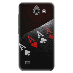 Plastové puzdro iSaprio - Poker - Huawei Ascend Y550