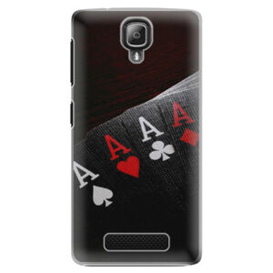 Plastové puzdro iSaprio - Poker - Lenovo A1000