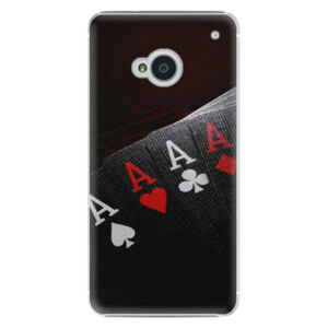 Plastové puzdro iSaprio - Poker - HTC One M7