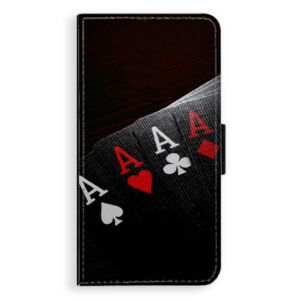Flipové puzdro iSaprio - Poker - Samsung Galaxy S6 Edge
