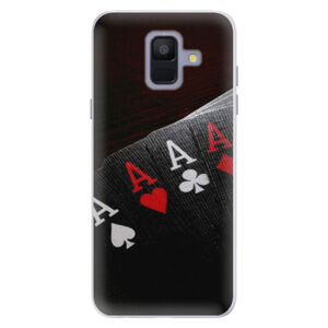 Silikónové puzdro iSaprio - Poker - Samsung Galaxy A6