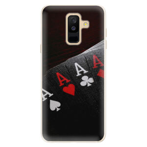 Silikónové puzdro iSaprio - Poker - Samsung Galaxy A6+