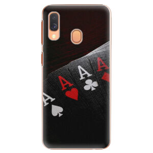 Plastové puzdro iSaprio - Poker - Samsung Galaxy A40