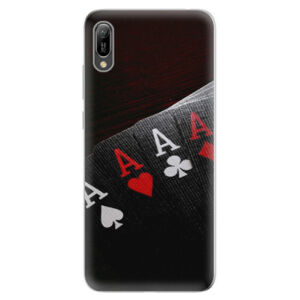 Odolné silikonové pouzdro iSaprio - Poker - Huawei Y6 2019