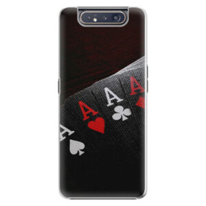 Plastové puzdro iSaprio - Poker - Samsung Galaxy A80