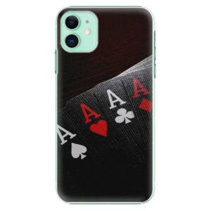 Plastové puzdro iSaprio - Poker - iPhone 11