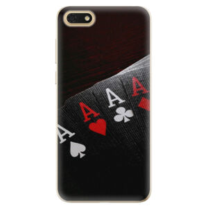 Odolné silikónové puzdro iSaprio - Poker - Huawei Honor 7S