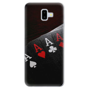 Odolné silikónové puzdro iSaprio - Poker - Samsung Galaxy J6+