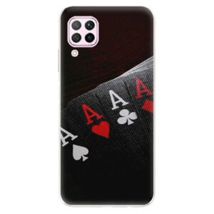 Odolné silikónové puzdro iSaprio - Poker - Huawei P40 Lite