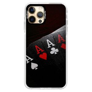Silikónové puzdro Bumper iSaprio - Poker - iPhone 12 Pro