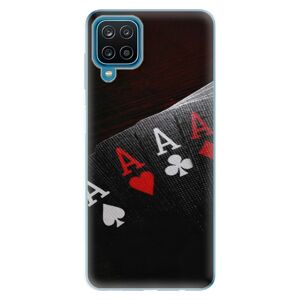 Odolné silikónové puzdro iSaprio - Poker - Samsung Galaxy A12
