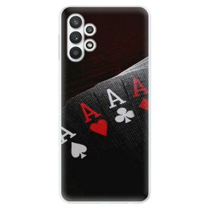Odolné silikónové puzdro iSaprio - Poker - Samsung Galaxy A32