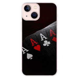 Odolné silikónové puzdro iSaprio - Poker - iPhone 13 mini