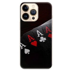 Odolné silikónové puzdro iSaprio - Poker - iPhone 13 Pro