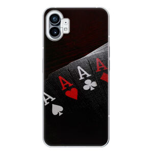 Odolné silikónové puzdro iSaprio - Poker - Nothing Phone (1)
