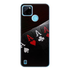 Odolné silikónové puzdro iSaprio - Poker - Realme C21Y / C25Y