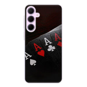 Odolné silikónové puzdro iSaprio - Poker - Samsung Galaxy A35 5G