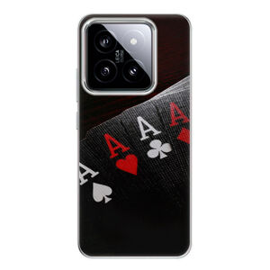 Odolné silikónové puzdro iSaprio - Poker - Xiaomi 14