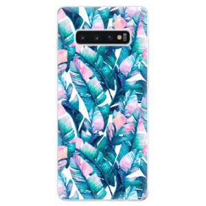 Odolné silikonové pouzdro iSaprio - Palm Leaves 03 - Samsung Galaxy S10+