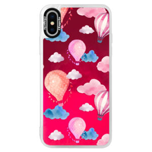 Neónové púzdro Pink iSaprio - Summer Sky - iPhone XS