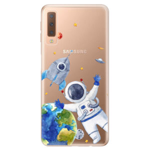 Odolné silikónové puzdro iSaprio - Space 05 - Samsung Galaxy A7 (2018)