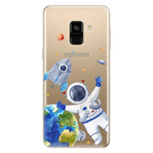 Odolné silikónové puzdro iSaprio - Space 05 - Samsung Galaxy A8 2018