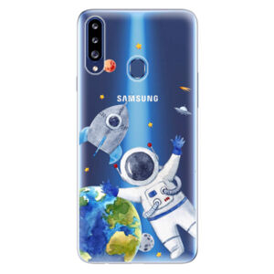 Odolné silikónové puzdro iSaprio - Space 05 - Samsung Galaxy A20s