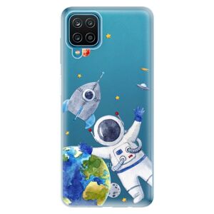 Odolné silikónové puzdro iSaprio - Space 05 - Samsung Galaxy A12