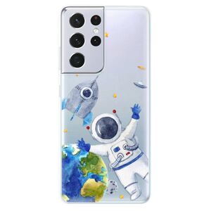 Odolné silikónové puzdro iSaprio - Space 05 - Samsung Galaxy S21 Ultra