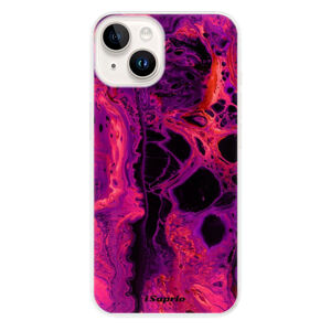 Odolné silikónové puzdro iSaprio - Abstract Dark 01 - iPhone 15 Plus