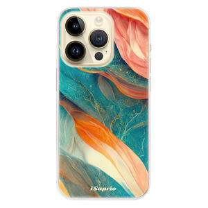 Odolné silikónové puzdro iSaprio - Abstract Marble - iPhone 14 Pro