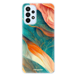 Odolné silikónové puzdro iSaprio - Abstract Marble - Samsung Galaxy A23 / A23 5G