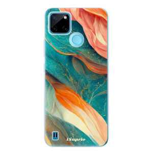 Odolné silikónové puzdro iSaprio - Abstract Marble - Realme C21Y / C25Y