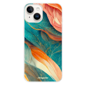 Odolné silikónové puzdro iSaprio - Abstract Marble - iPhone 15