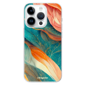 Odolné silikónové puzdro iSaprio - Abstract Marble - iPhone 15 Pro