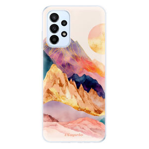 Odolné silikónové puzdro iSaprio - Abstract Mountains - Samsung Galaxy A23 / A23 5G