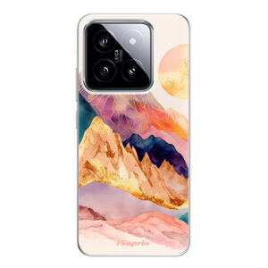 Odolné silikónové puzdro iSaprio - Abstract Mountains - Xiaomi 14