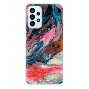 Odolné silikónové puzdro iSaprio - Abstract Paint 01 - Samsung Galaxy A23 / A23 5G