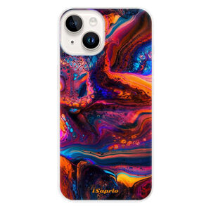 Odolné silikónové puzdro iSaprio - Abstract Paint 02 - iPhone 15