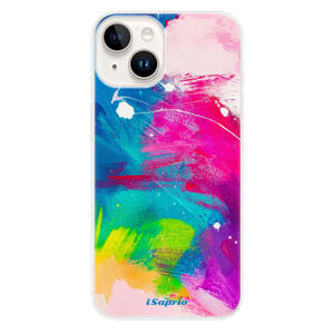 Odolné silikónové puzdro iSaprio - Abstract Paint 03 - iPhone 15