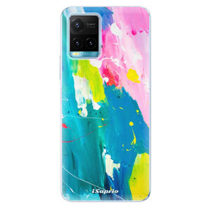 Odolné silikónové puzdro iSaprio - Abstract Paint 04 - Vivo Y21 / Y21s / Y33s