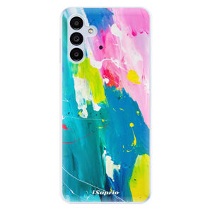 Odolné silikónové puzdro iSaprio - Abstract Paint 04 - Samsung Galaxy A13 5G