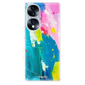 Odolné silikónové puzdro iSaprio - Abstract Paint 04 - Honor 70