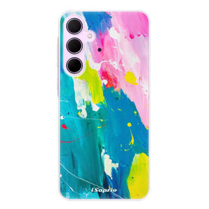 Odolné silikónové puzdro iSaprio - Abstract Paint 04 - Samsung Galaxy A35 5G