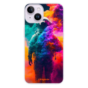 Odolné silikónové puzdro iSaprio - Astronaut in Colors - iPhone 14