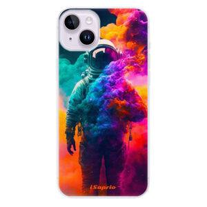Odolné silikónové puzdro iSaprio - Astronaut in Colors - iPhone 14 Plus
