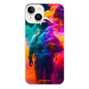 Odolné silikónové puzdro iSaprio - Astronaut in Colors - iPhone 15