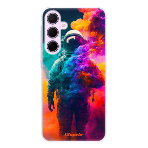 Odolné silikónové puzdro iSaprio - Astronaut in Colors - Samsung Galaxy A55 5G