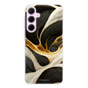 Odolné silikónové puzdro iSaprio - Black and Gold - Samsung Galaxy A35 5G