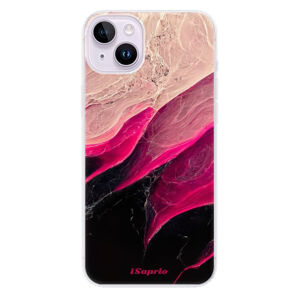 Odolné silikónové puzdro iSaprio - Black and Pink - iPhone 14 Plus